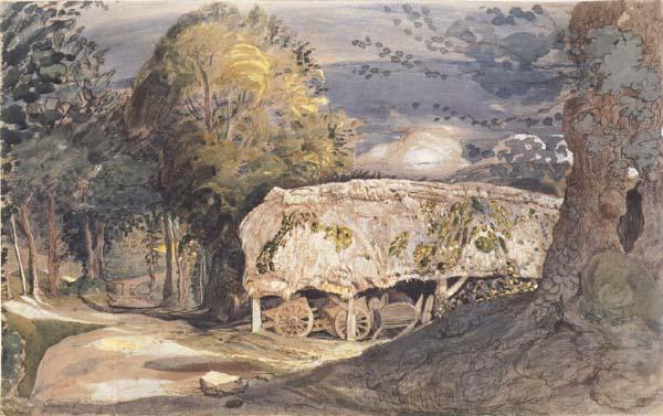 Samuel Palmer Cart Shed and Lane China oil painting art